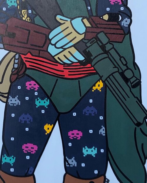 BOBA FETT X SPACE INVADERS