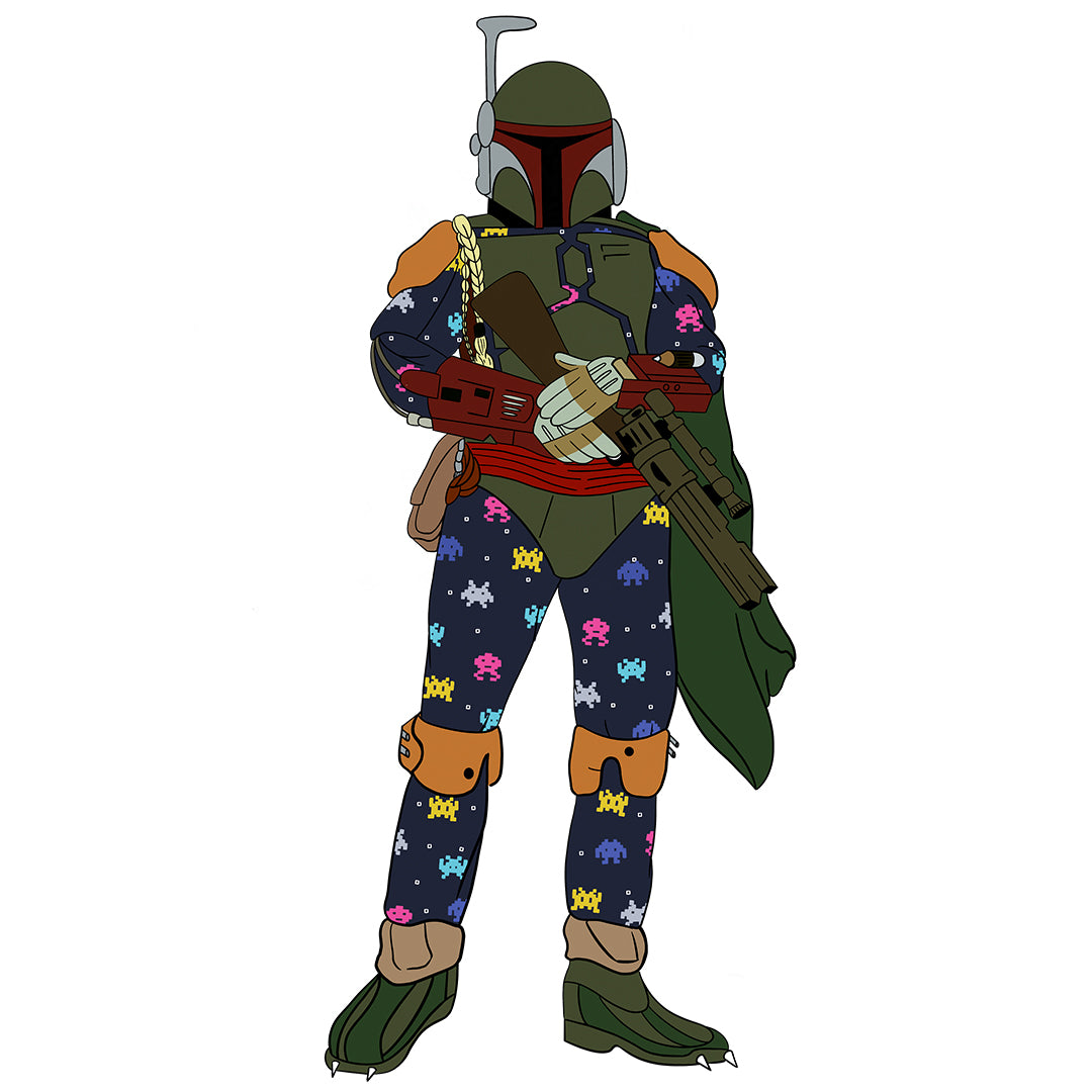 BOBA FETT X SPACE INVADERS