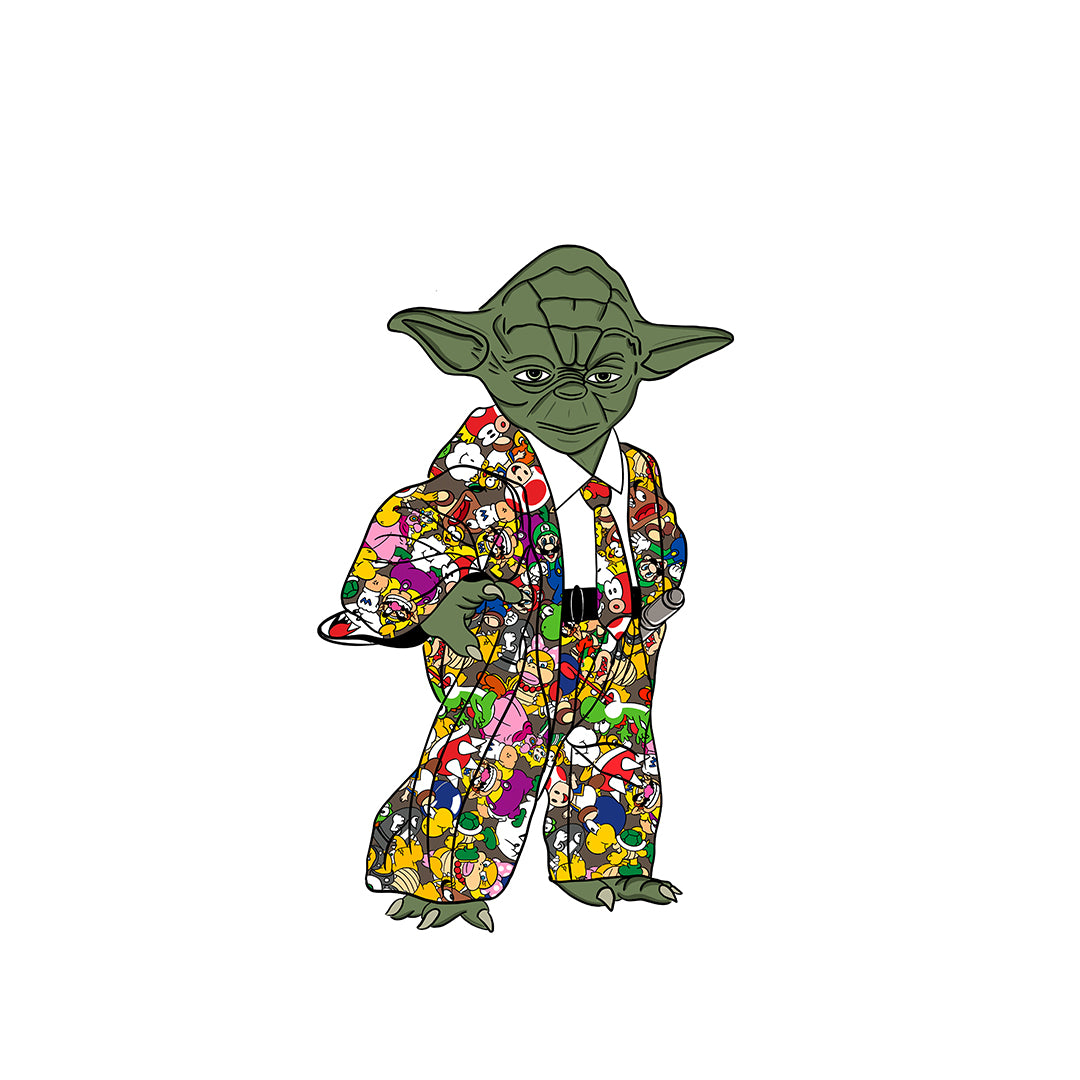 MASTER YODA X SUPER MARIO BROS